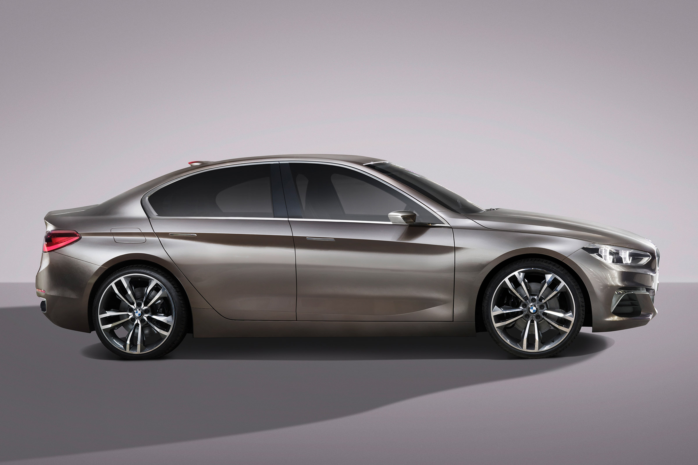 BMW Concept Compact Sedan side static