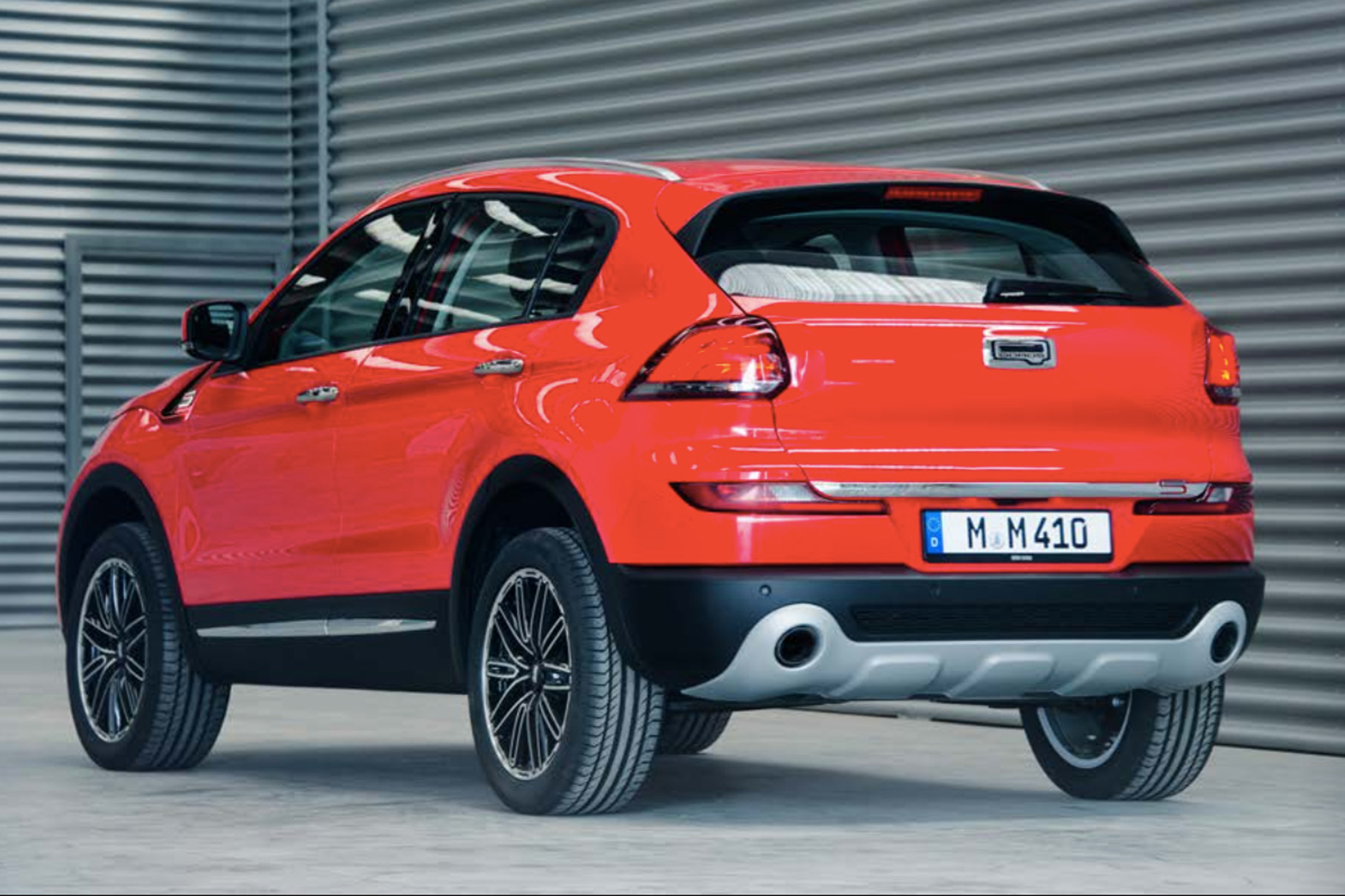 Qoros 5 SUV rear