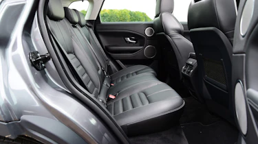 Range Rover Evoque rear seats