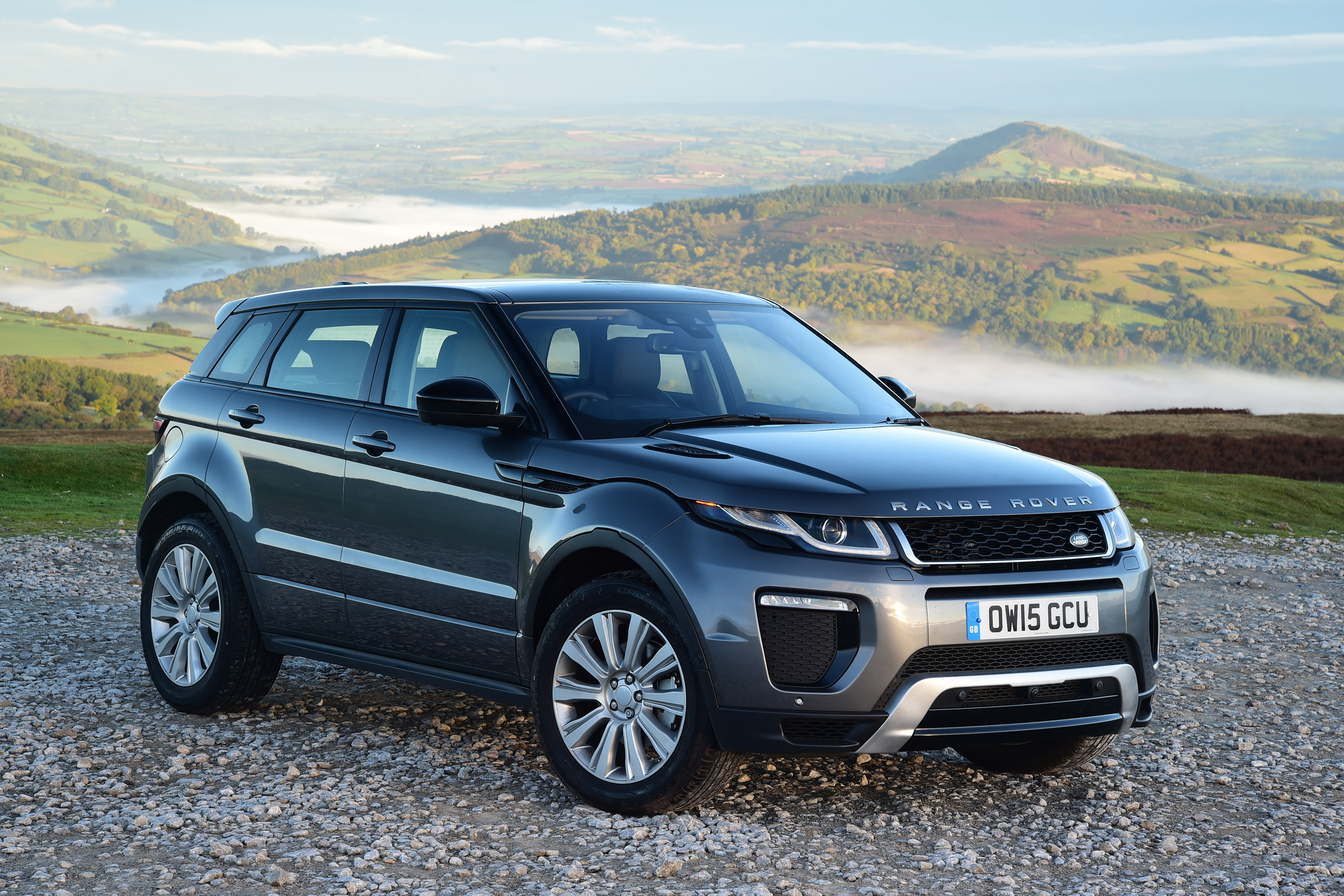 Range Rover Evoque front quarter