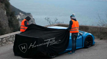Lamborghini Huracan SV spy shots