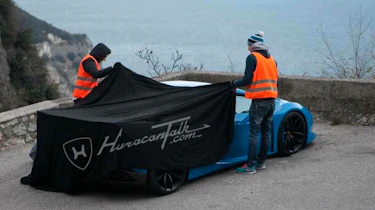 Lamborghini Huracan SV spy shots