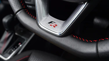 SEAT Ibiza FR 2015 UK logo