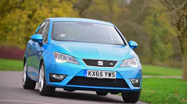 SEAT Ibiza FR 2015 UK front