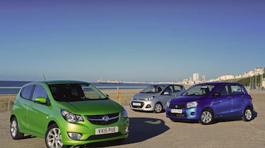 Vauxhall Viva vs Hyundai i10 vs Suzuki Celerio