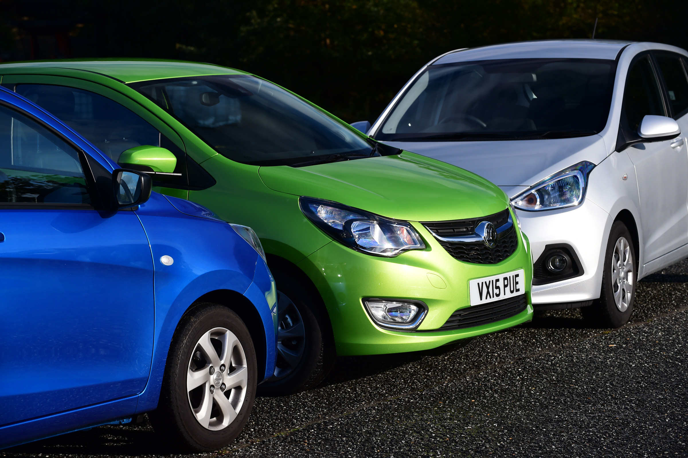 Vauxhall Viva vs Hyundai i10 vs Suzuki Celerio design