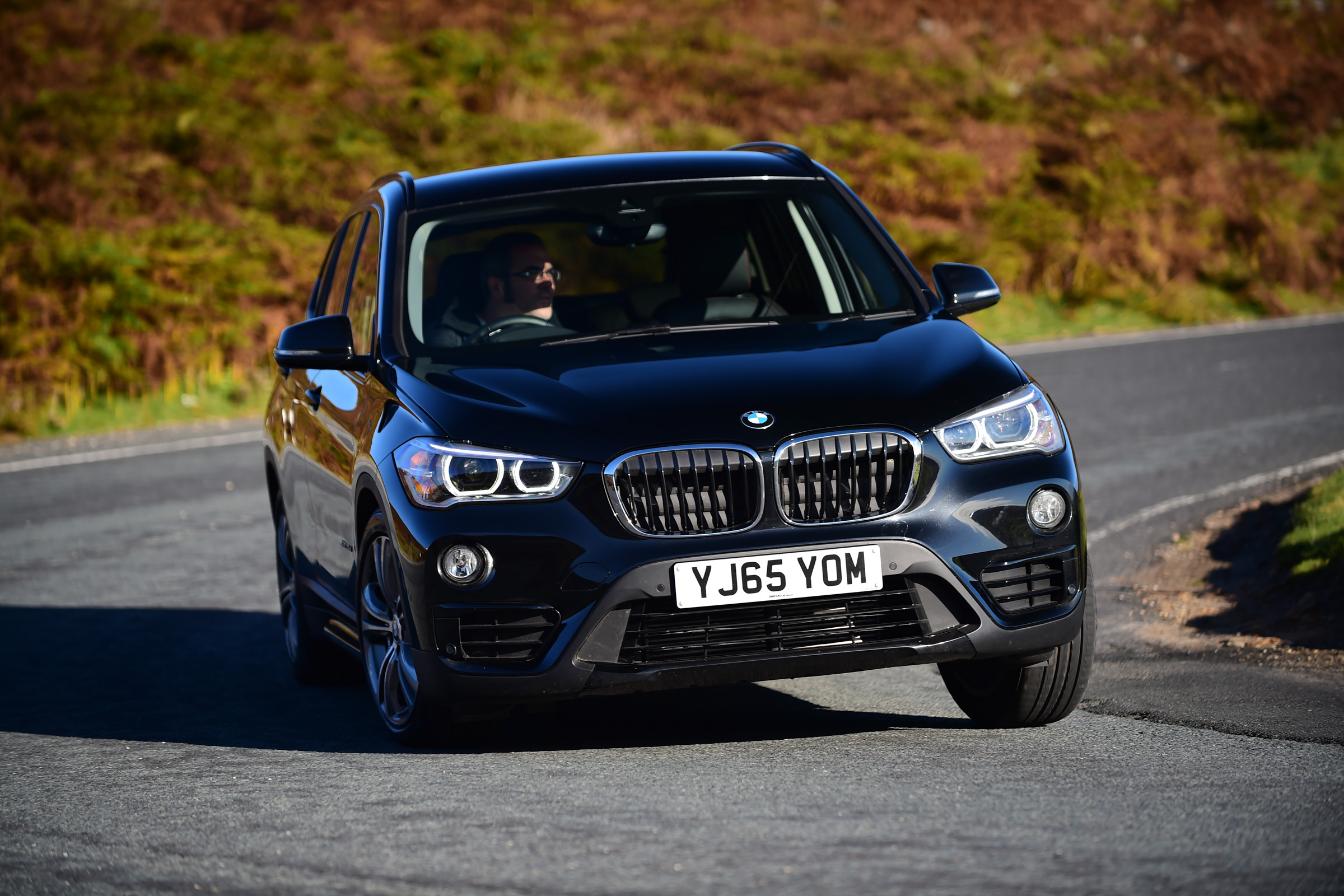 BMW X1 cornering