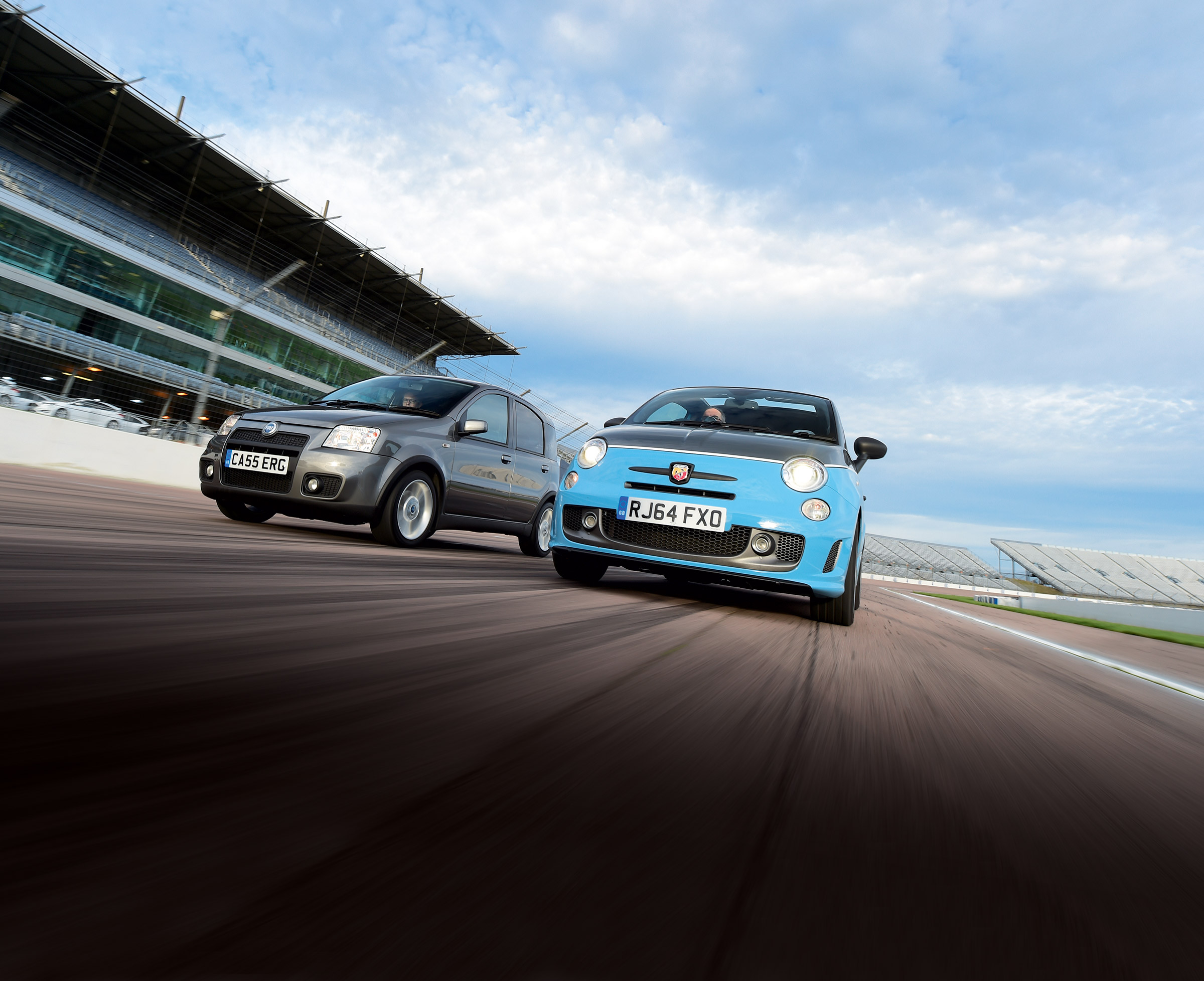 Fiant Panda 100HP and Abarth 595C