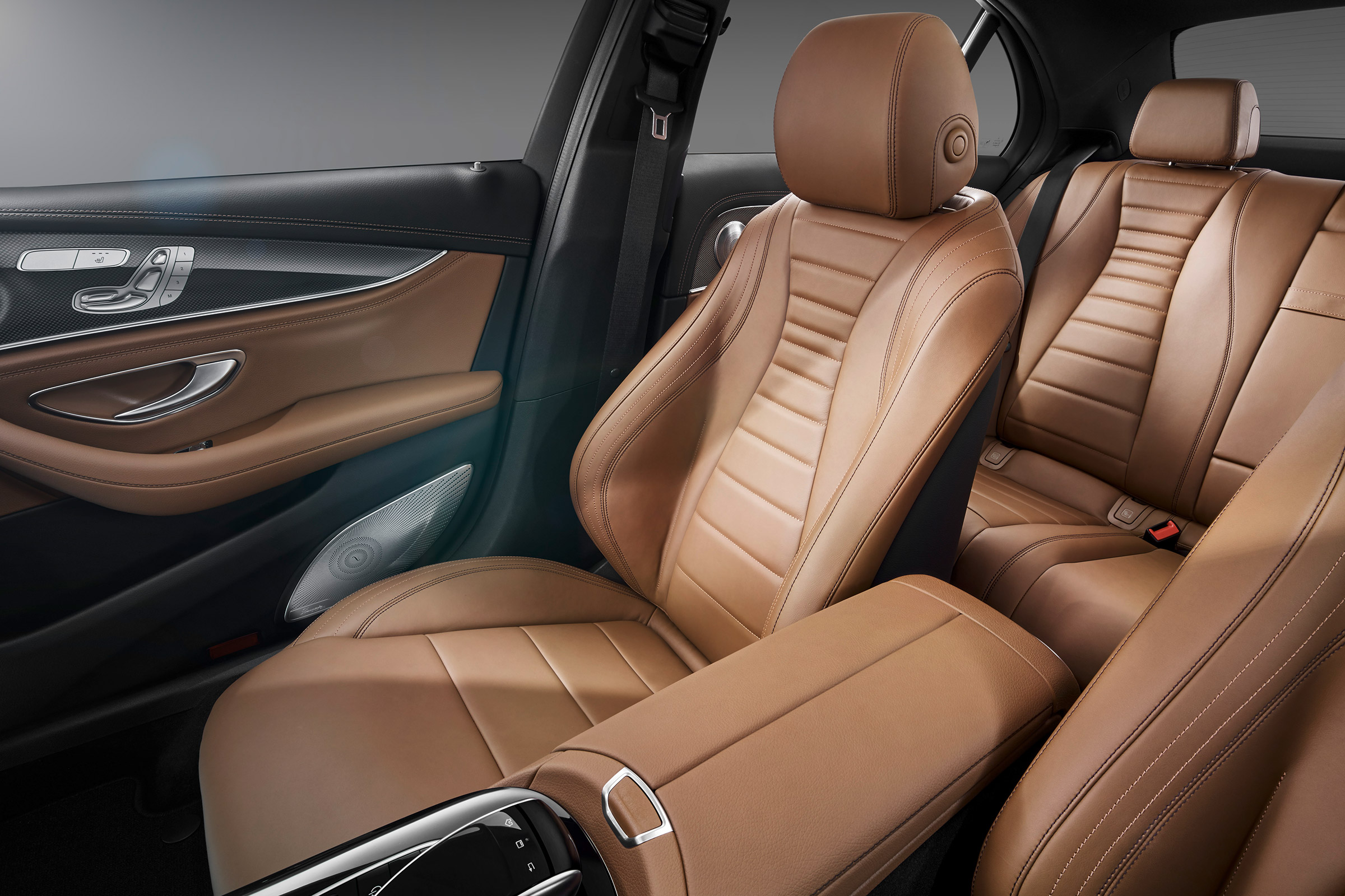 Mercedes E-Class front seats
