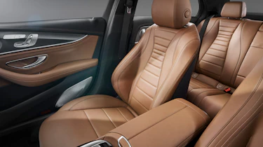 Mercedes E-Class front seats