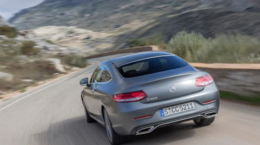 Mercedes C300 Coupe - rear