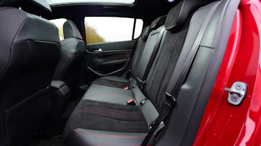 Peugeot 308 GTi rear seats