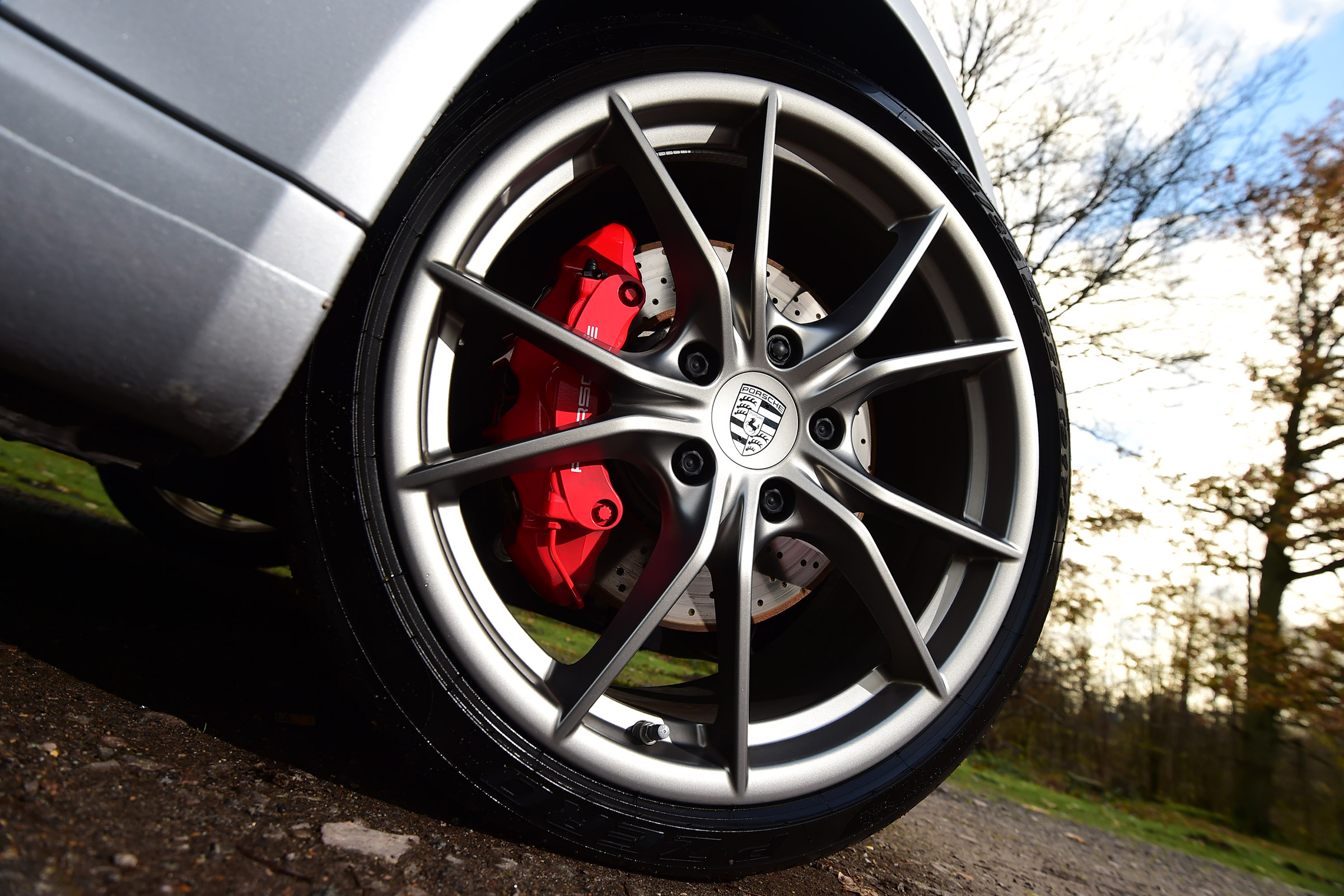 Porsche 911 Carrera wheel detail
