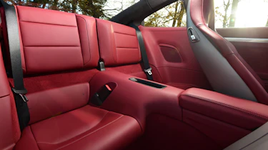 Porsche 911 Carrera rear seats