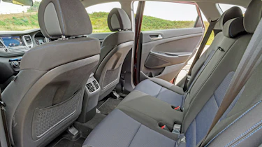 Hyundai Tucson - rear seats