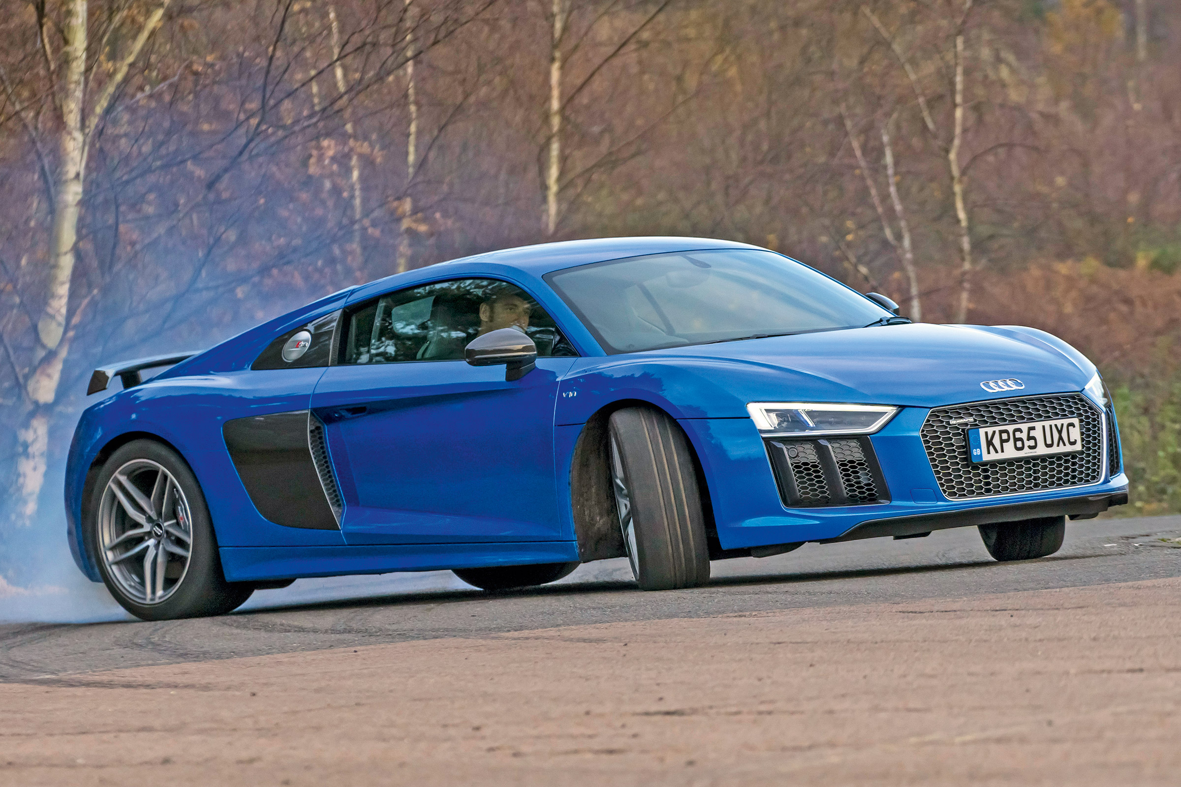 Audi R8 - sideways