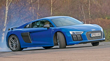 Audi R8 - sideways
