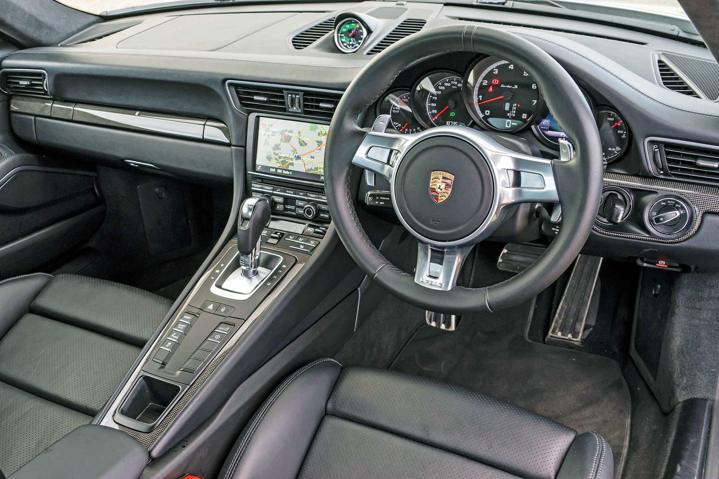 Porsche 911 Turbo S - dash