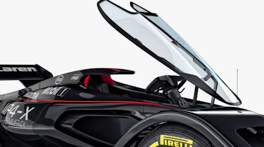 McLaren MP4-X - cockpit open