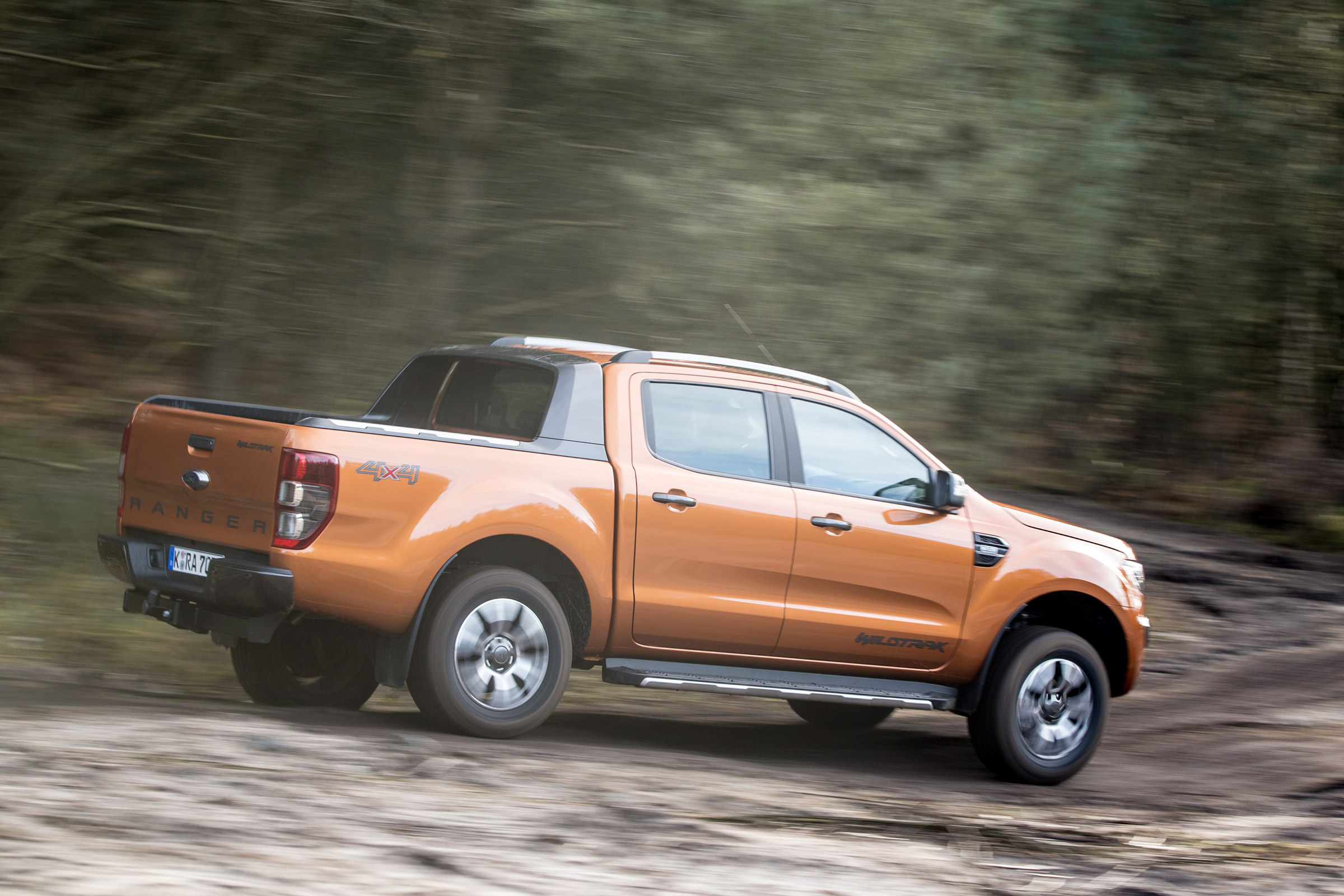 Ford Ranger 2016 rear action