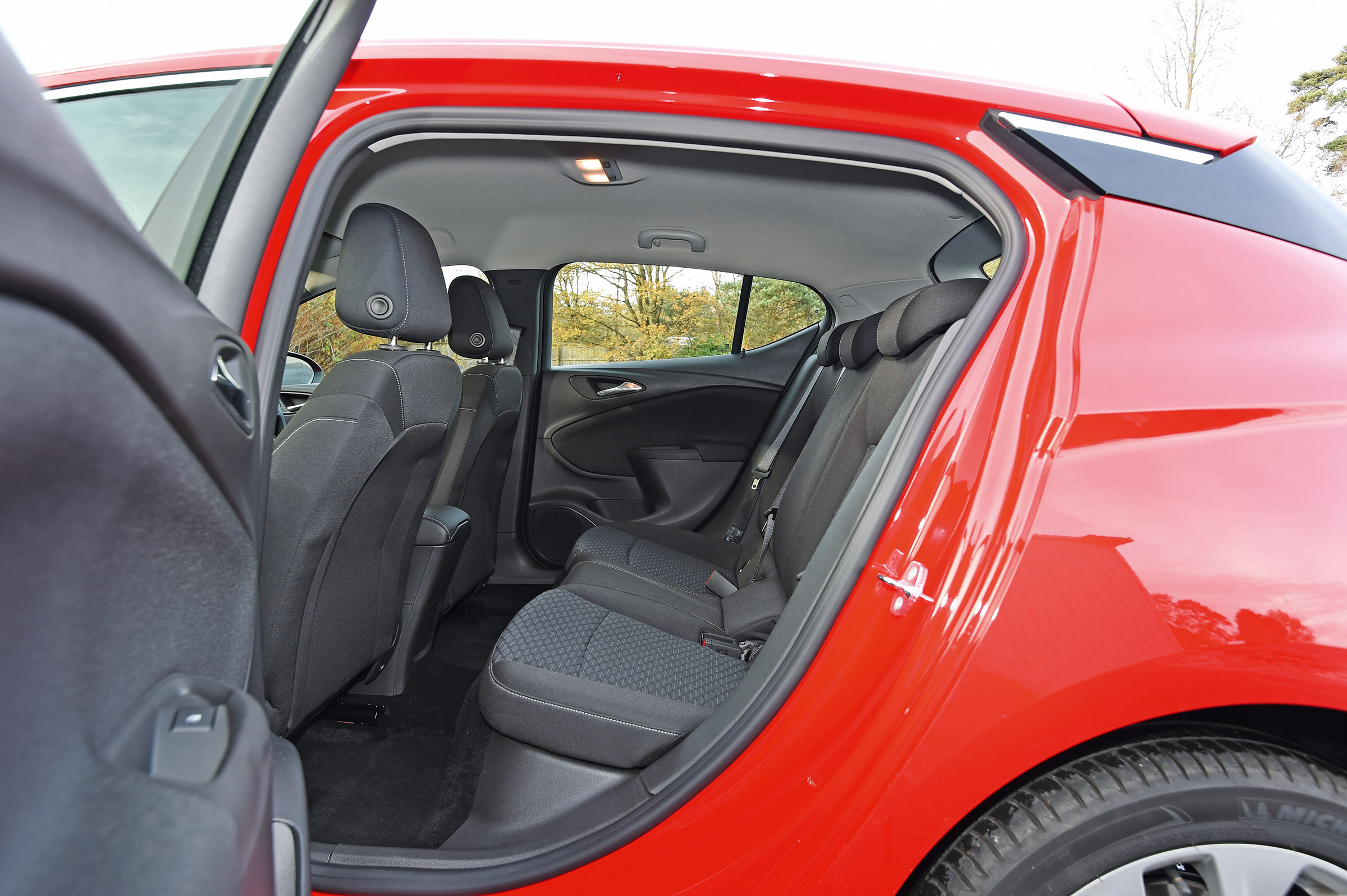 Vauxhall Astra - rear seats