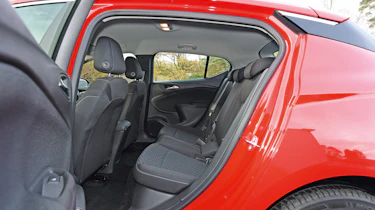 Vauxhall Astra - rear seats