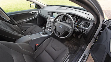 Volvo V60s police car - interior