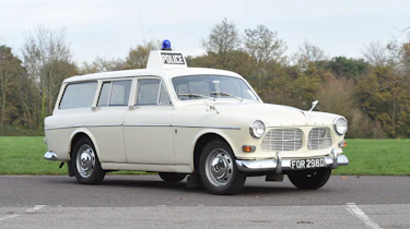 Volvo 121 Amazon police car - static