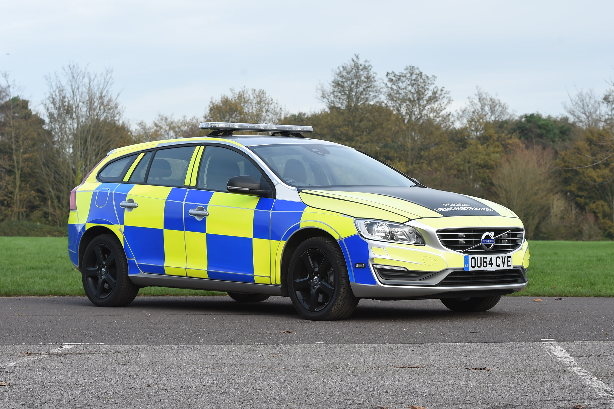Volvo V60s police car - static
