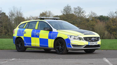 Volvo V60s police car - static