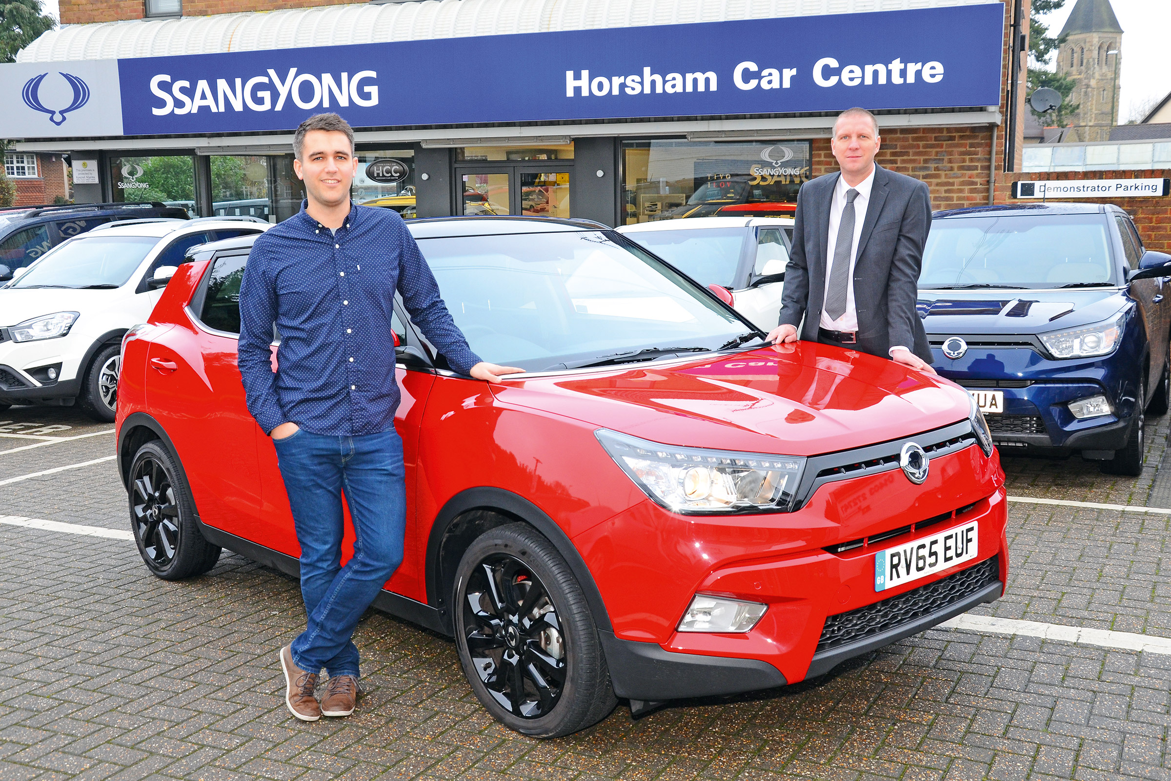 SsangYong Tivoli - front long term