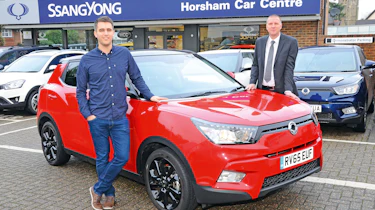 SsangYong Tivoli - front long term