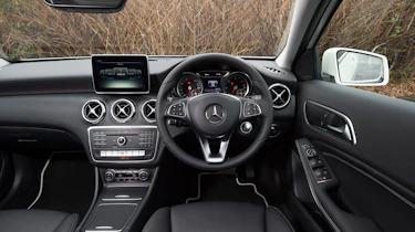 Mercedes A200d dash