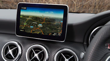 Mercedes A200d sat-nav