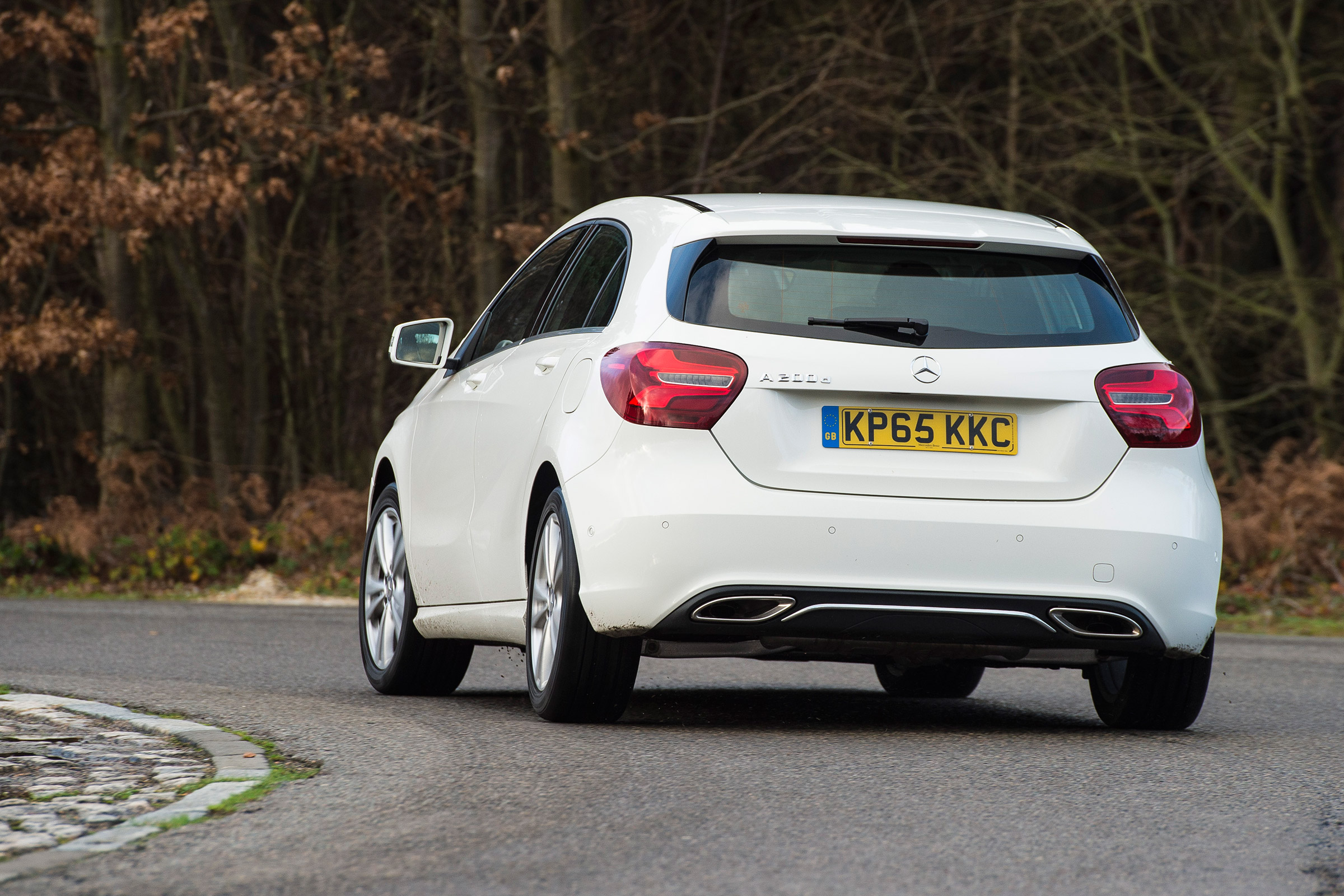 Mercedes A200d rear