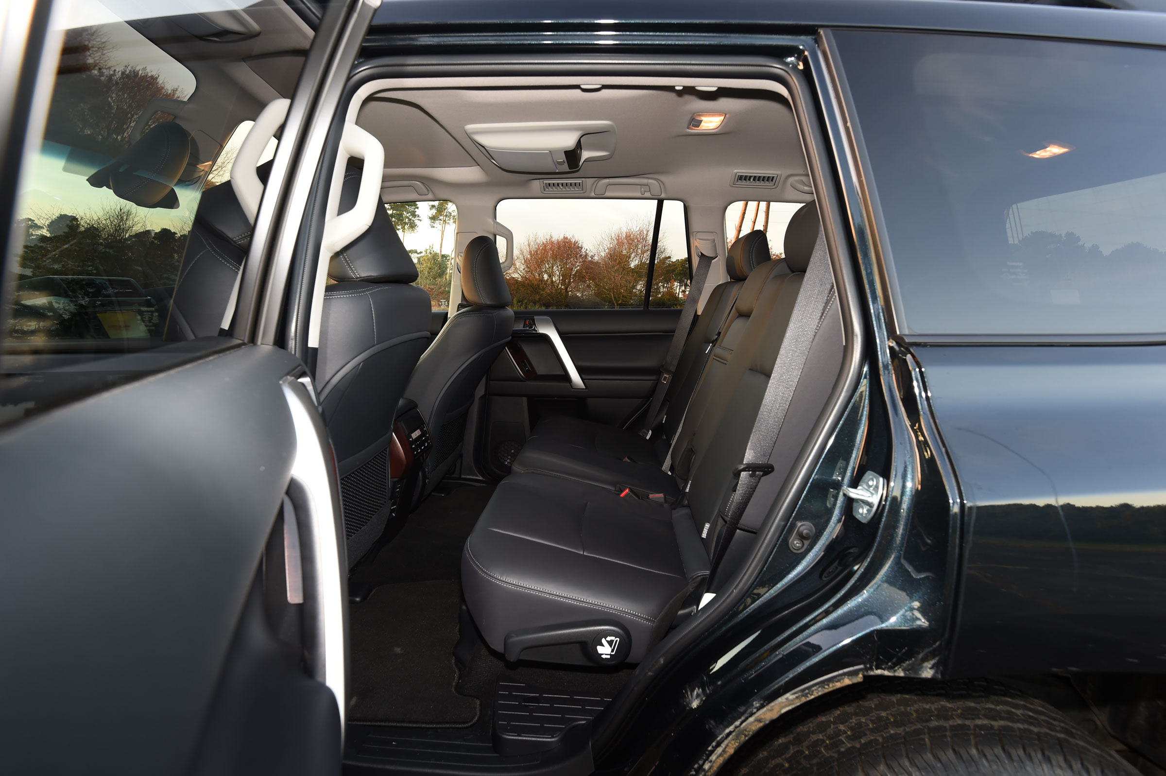 Toyota Land Cruiser rear seats