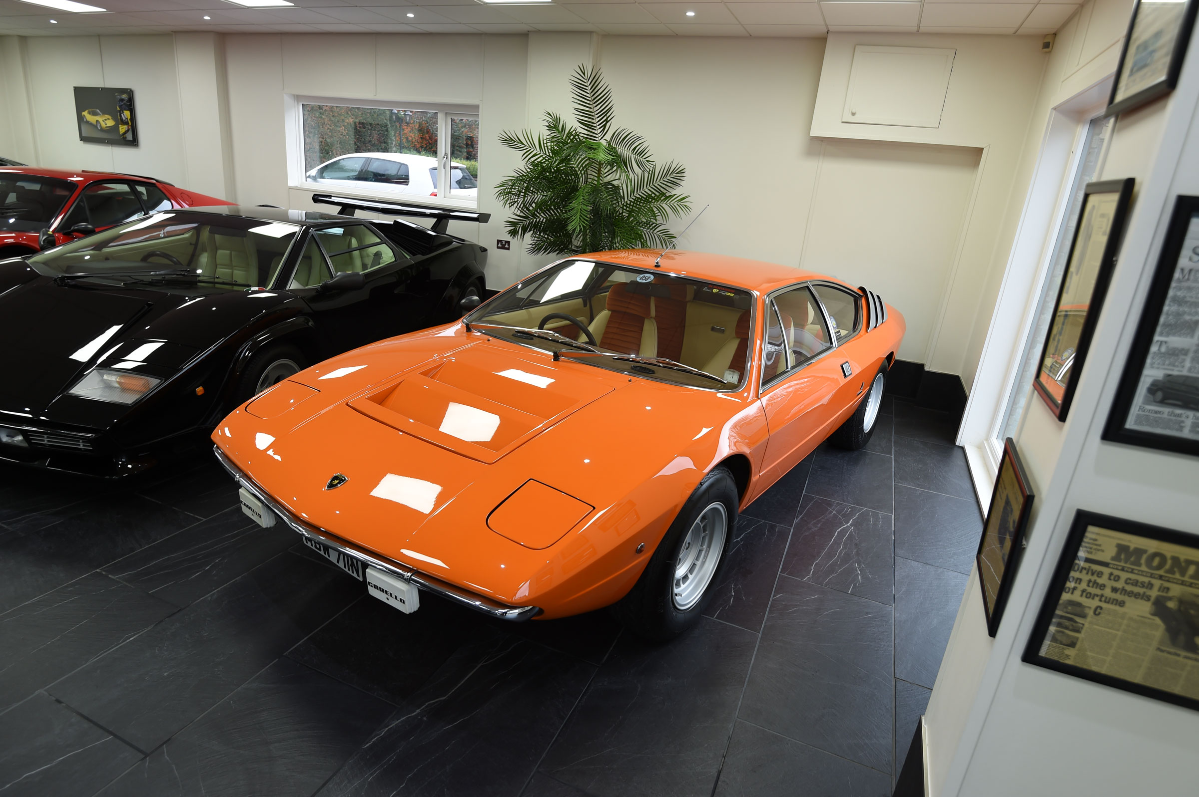 Tom Hartley showroom Lamborghini Muria