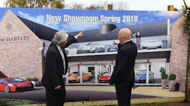 Tom Hartley new showroom