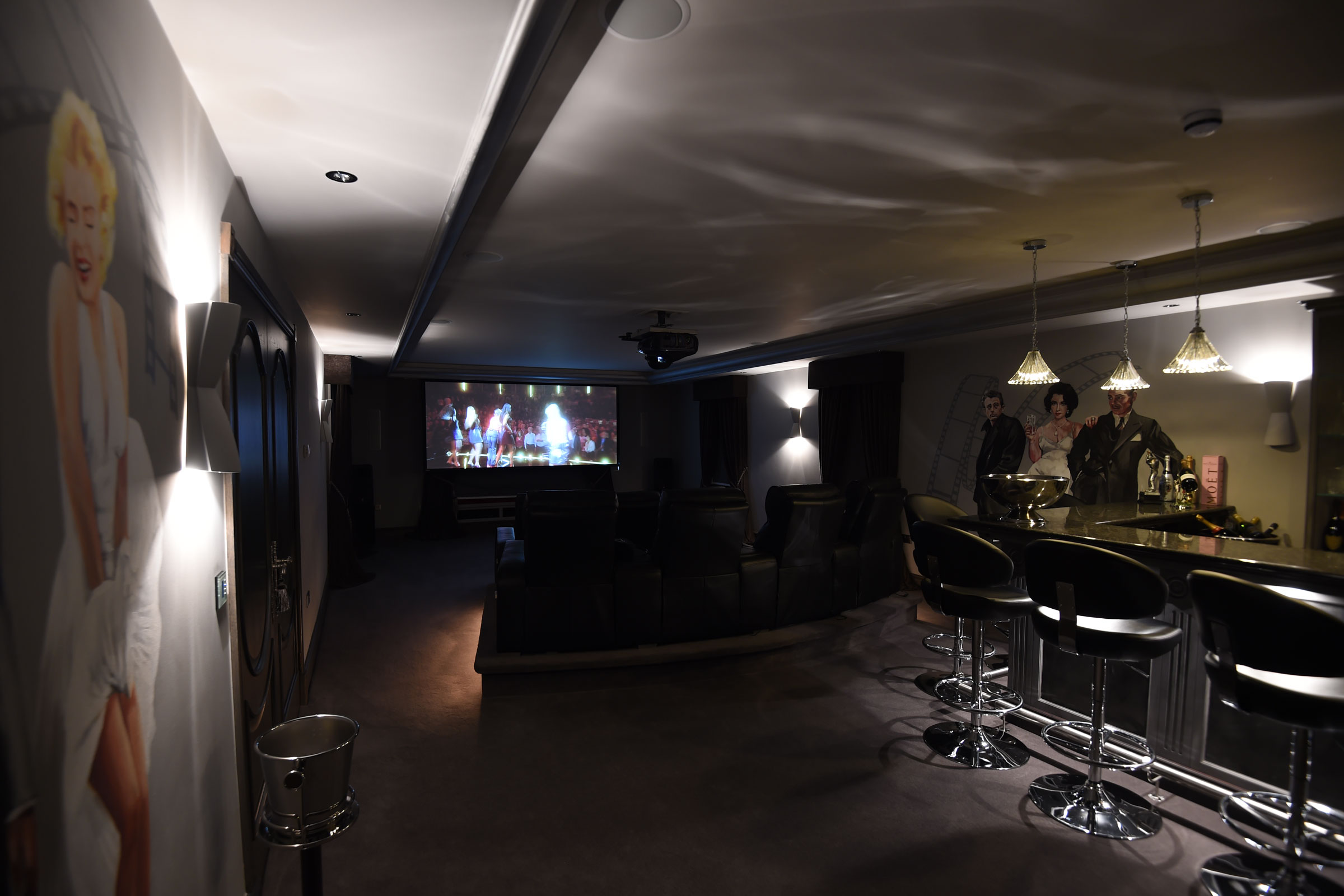 Tom Hartley showroom bar