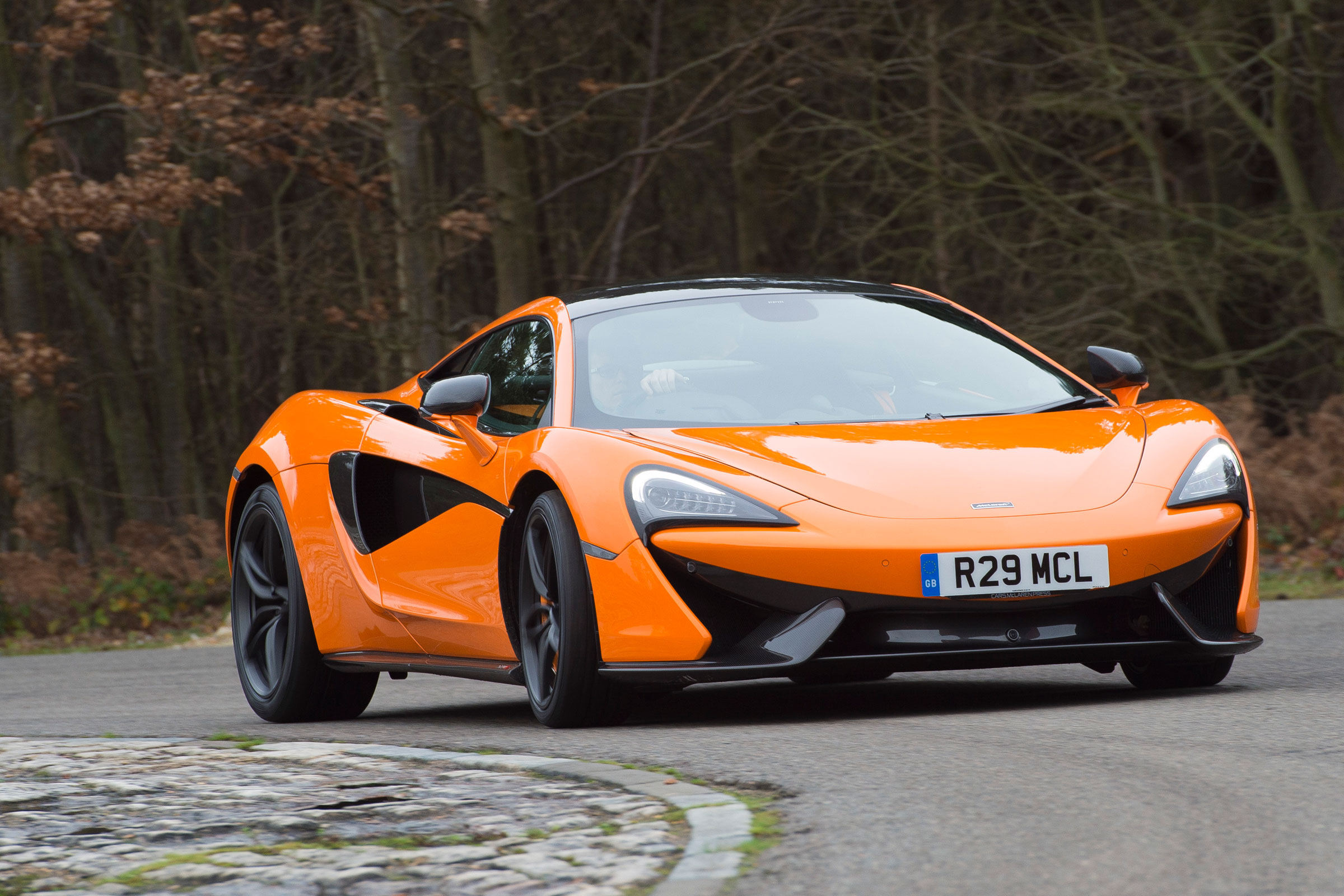McLaren 570S first UK drive - cornering