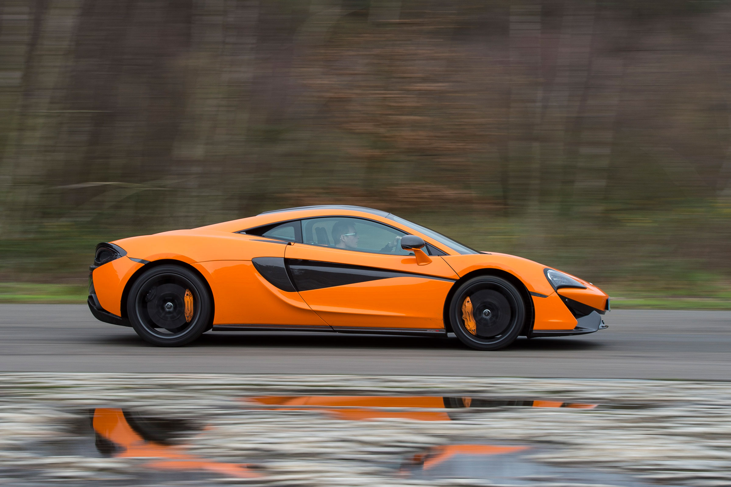 McLaren 570S first UK drive - side