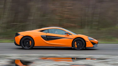 McLaren 570S first UK drive - side