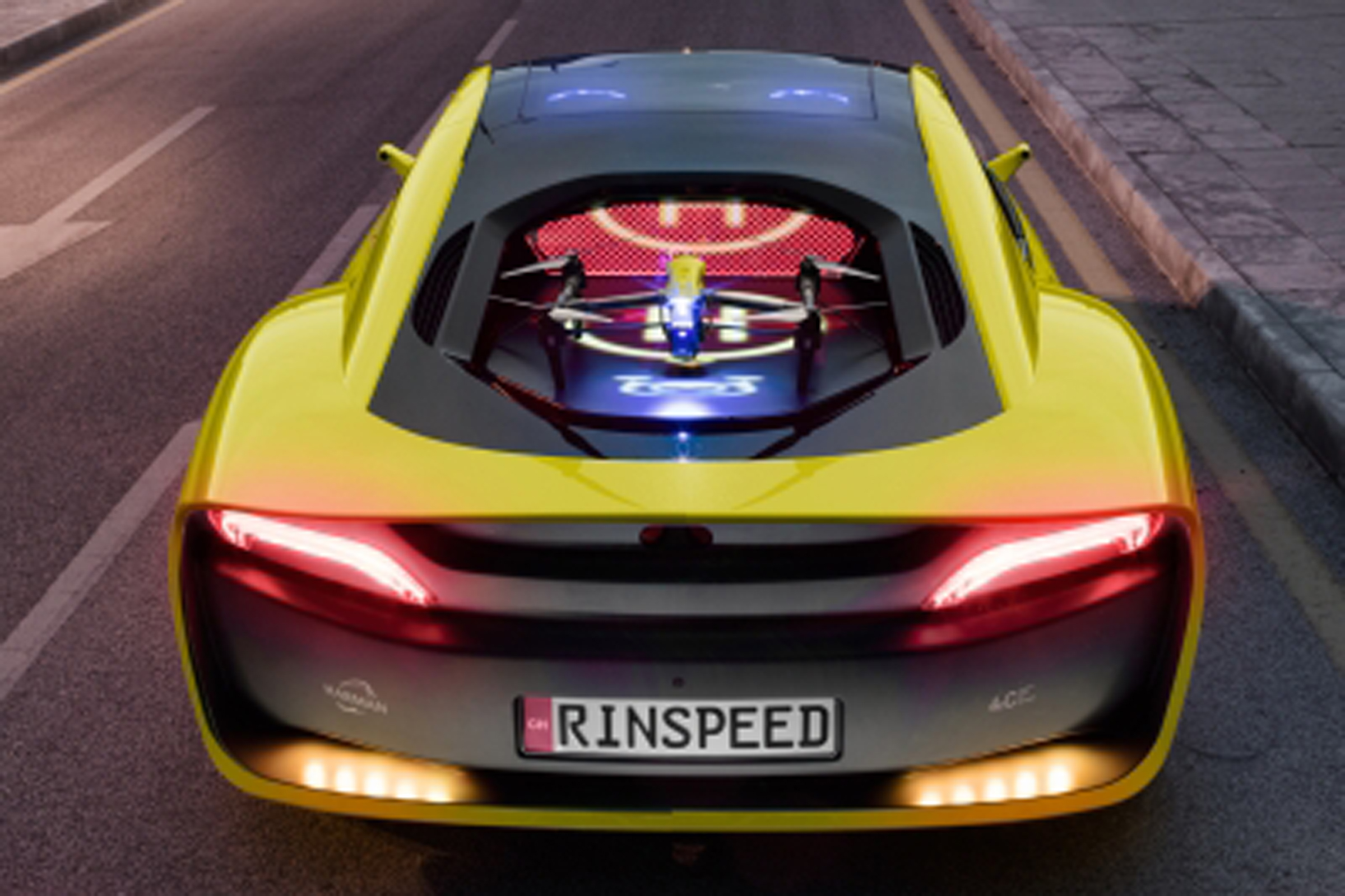 Rinspeed Etos - landing pad