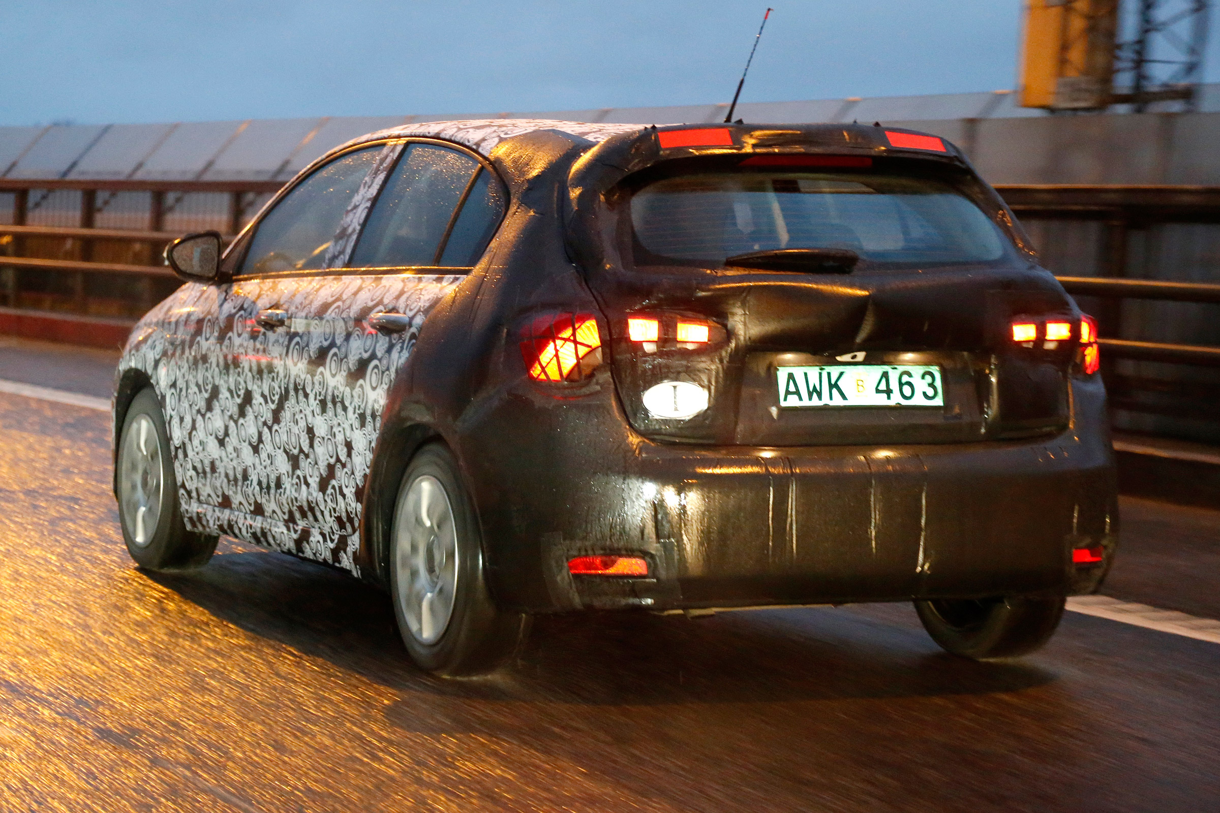 New Fiat Tipo family hatch spied 5
