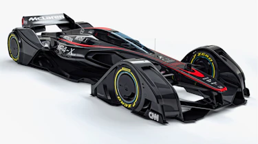 McLaren MP4-X - front three quarter