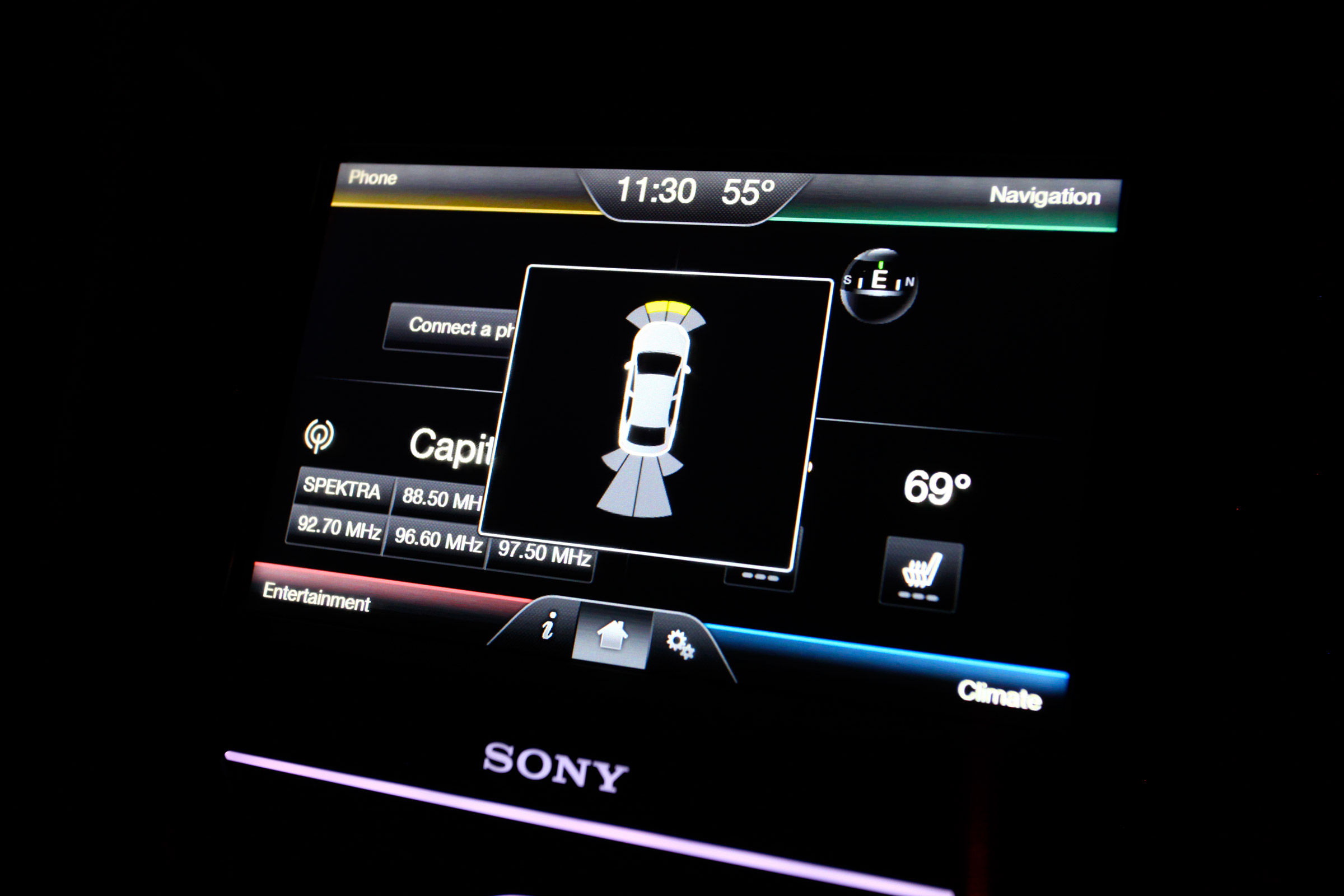Ford Mondeo Vignale - display