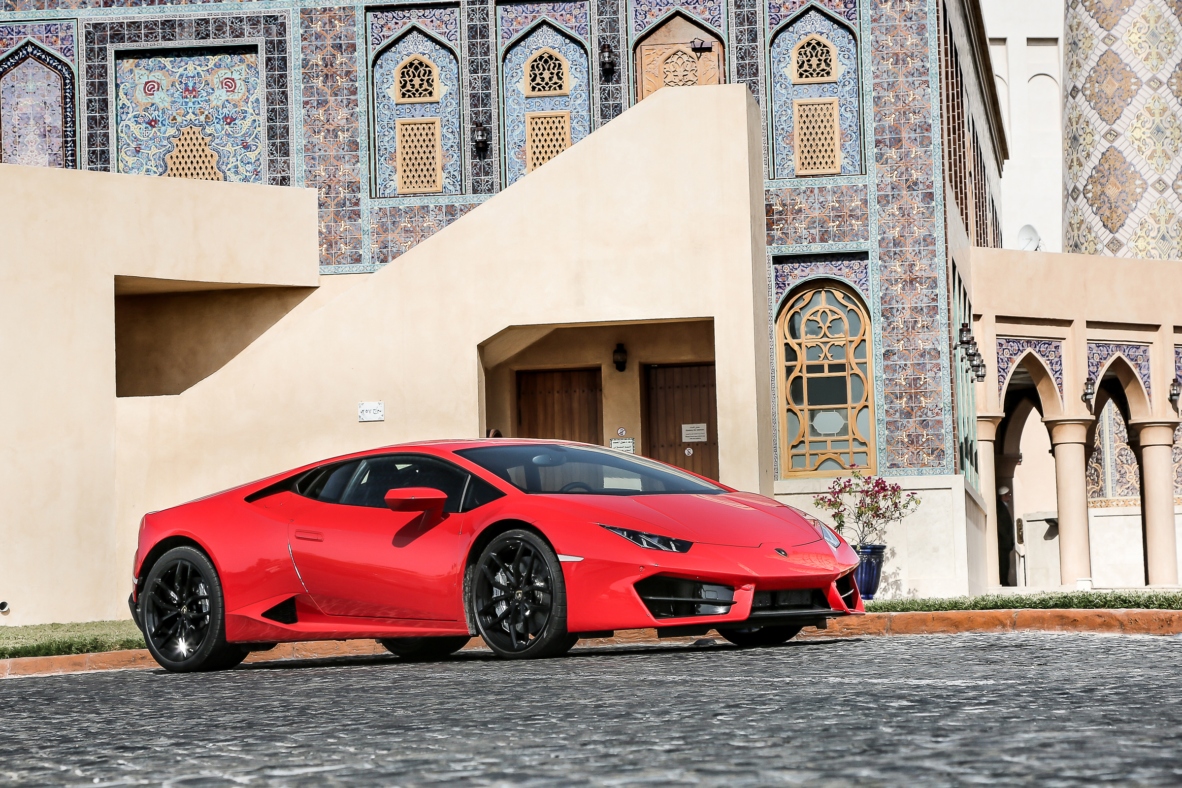 Lamborghini Huracan LP 580-2 front quarter