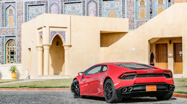 Lamborghini Huracan LP 580-2 rear quarter