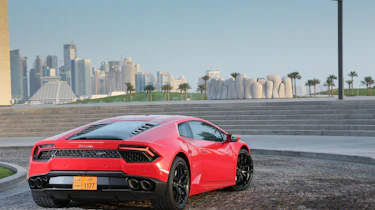 Lamborghini Huracan LP 580-2 rear quarter