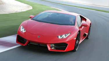 Lamborghini Huracan LP 580-2 front cornering